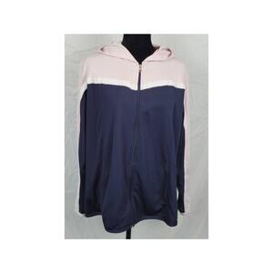 SJB Active Blue & Pink Zip Up Jacket Women's 2X